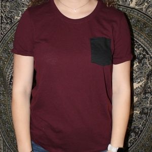PINK shirt with pocket